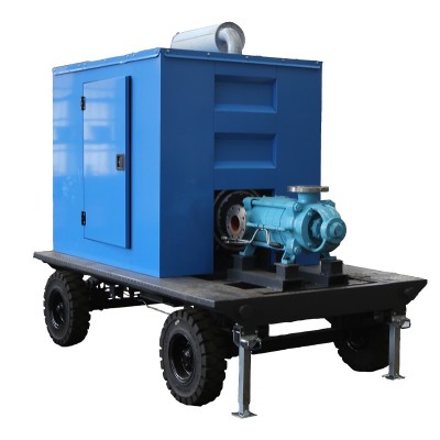 柴油機(jī)多級(jí)消防泵移動(dòng)泵車